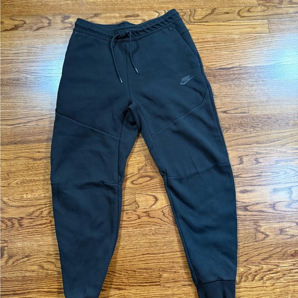 Nike Tech Fleece Sweatpants Black Mens Size M CU4495-010 - Picture 1 of 5